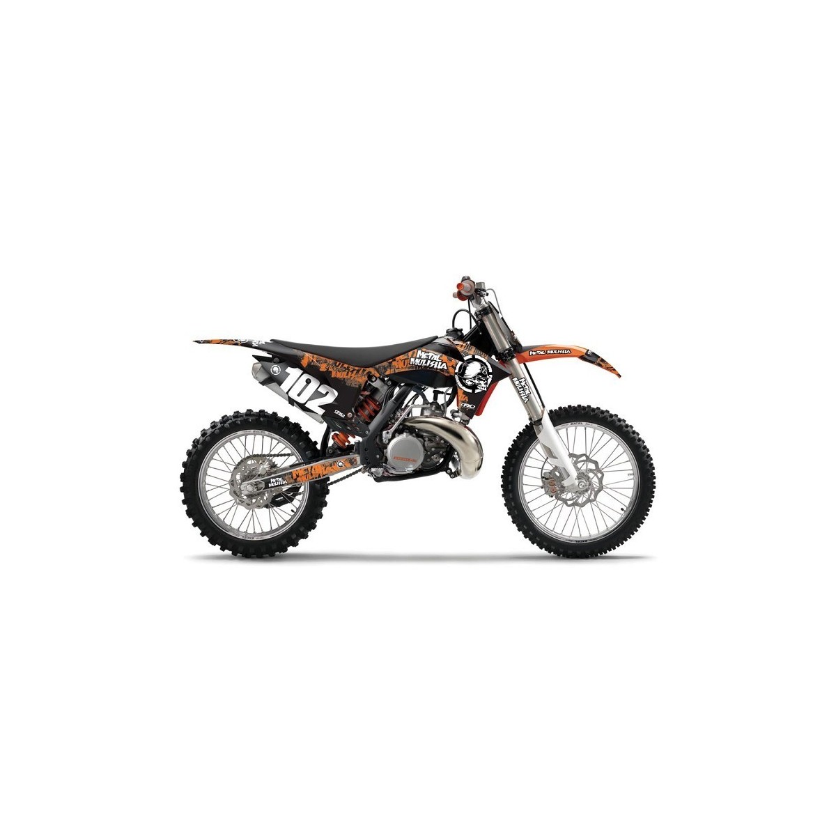 Kit déco seul FX 12 Metal Mulisha KTM 