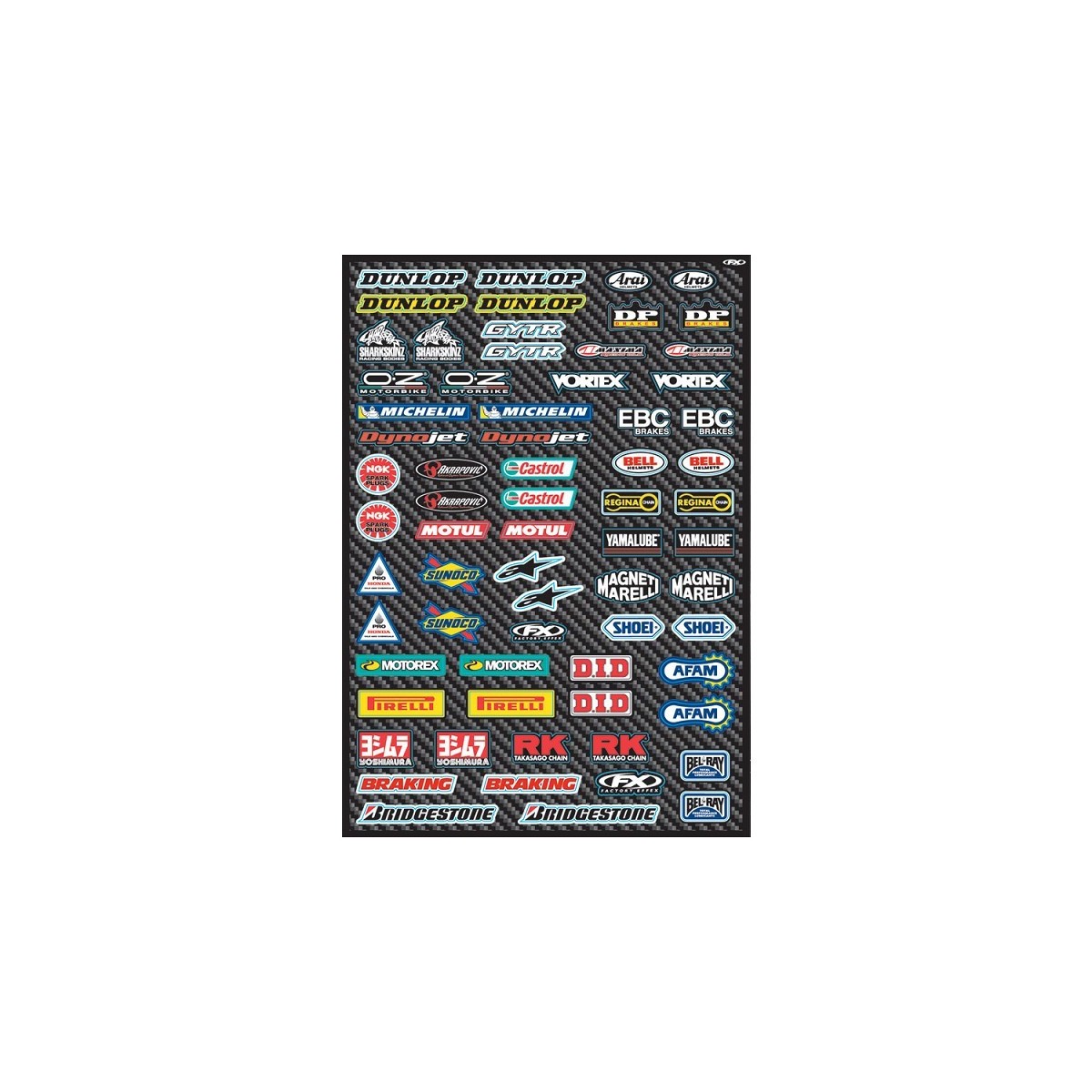 Planche stickers Factory Effex Street Micro  