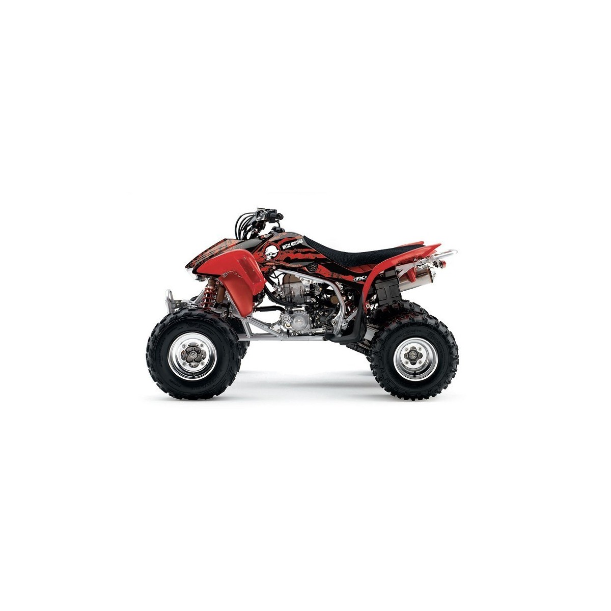 Kit déco FX13 Metal Mulisha HONDA TRX 450 04 