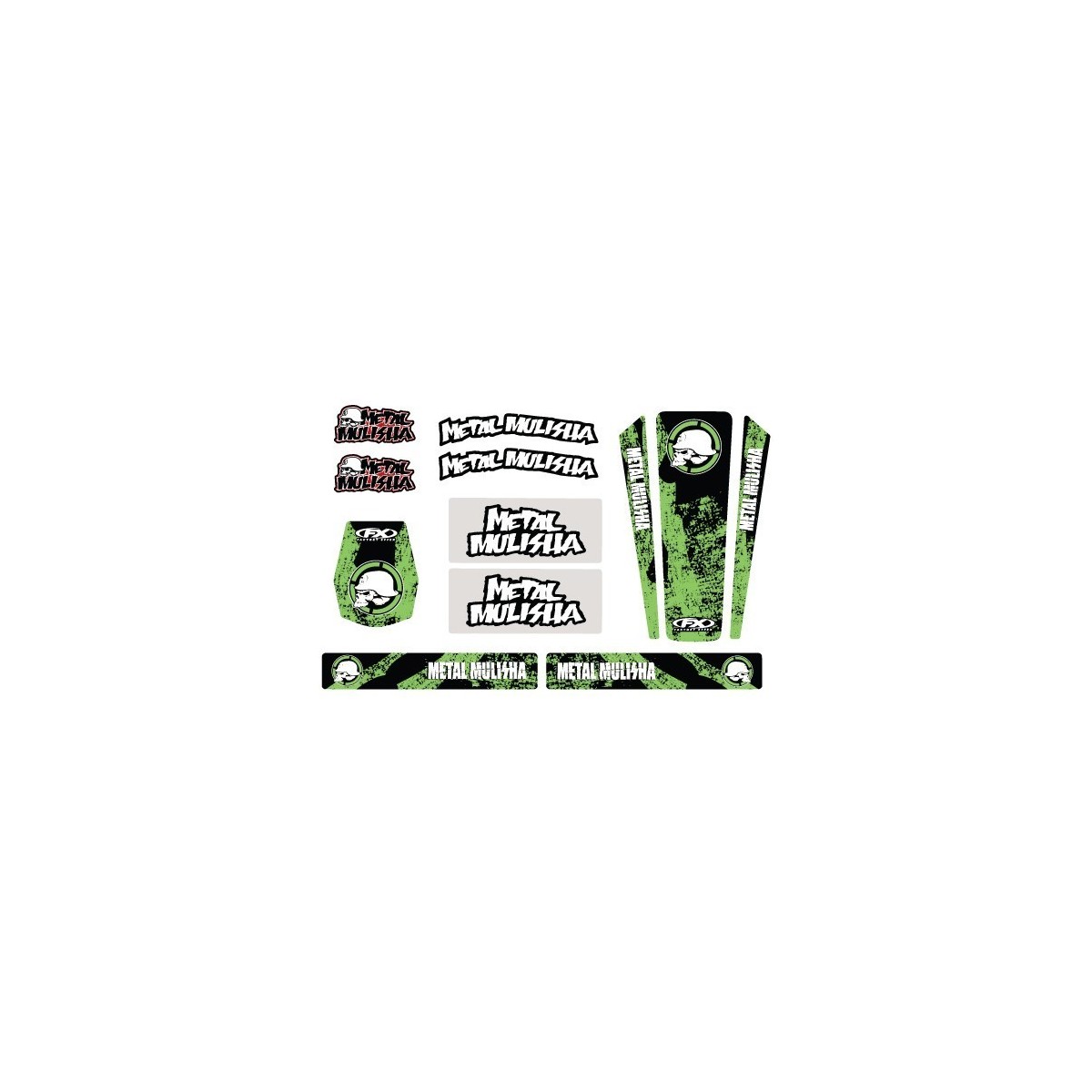 Universal trim kit FX13 Metal Mulisha KAWASAKI 
