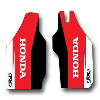 Déco de protections de fourche FX HONDA red 
