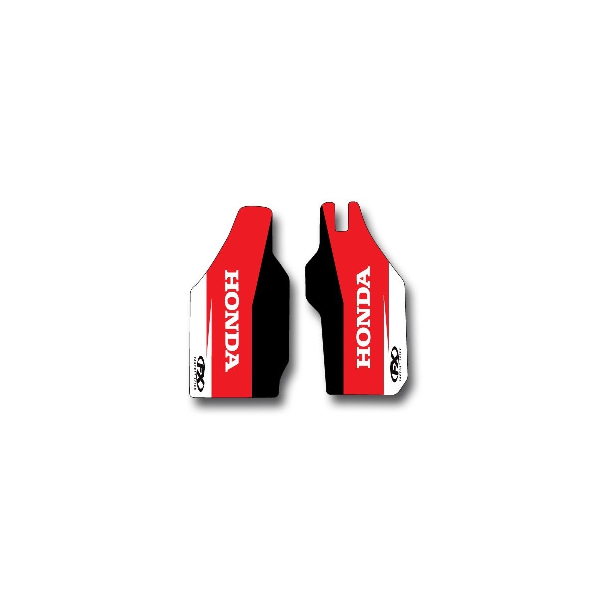 Déco de protections de fourche FX HONDA red 