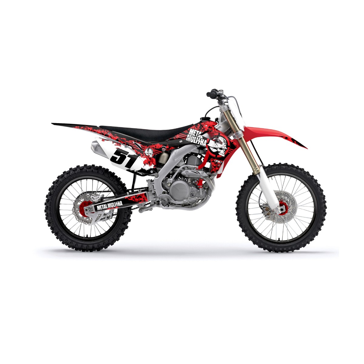 Kit déco seul FX15 Metal Mulisha HONDA 