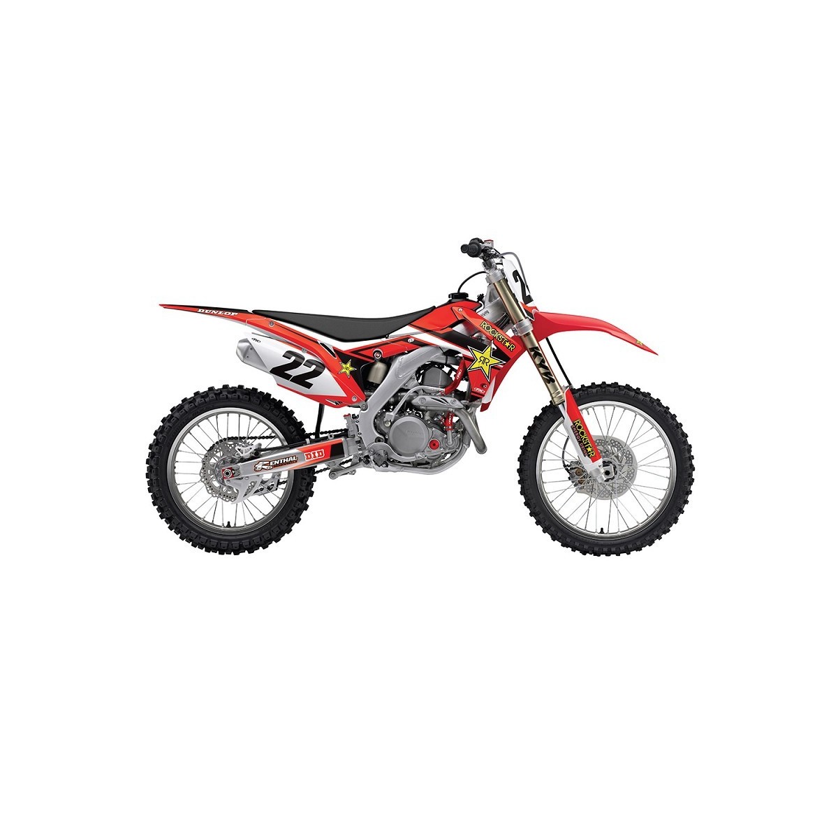 Kit déco seul FX17 Rockstar HONDA 