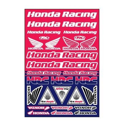 Planche de stickers Honda Racing Factory Effex 