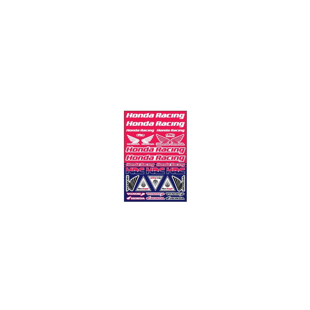 Planche de stickers Honda Racing Factory Effex 