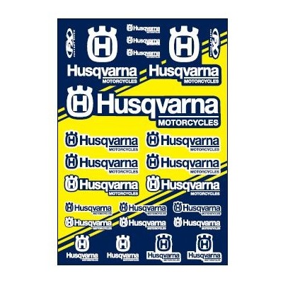 Planche de stickers Husqvarna FX 