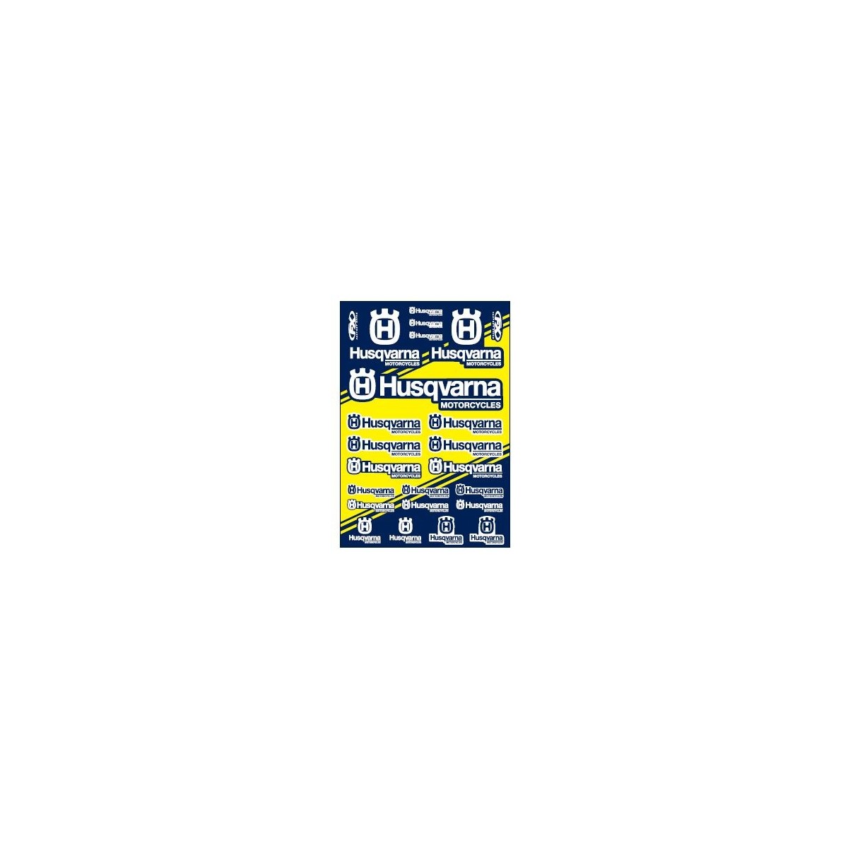 Planche de stickers Husqvarna FX 