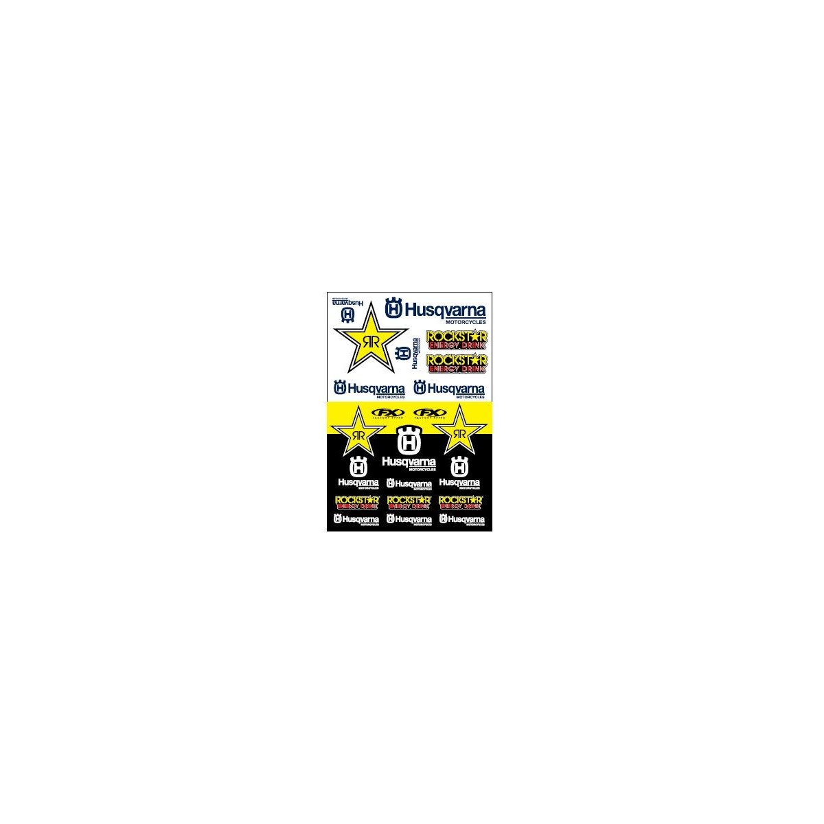 Planche de stickers Husqvarna Racing FX 