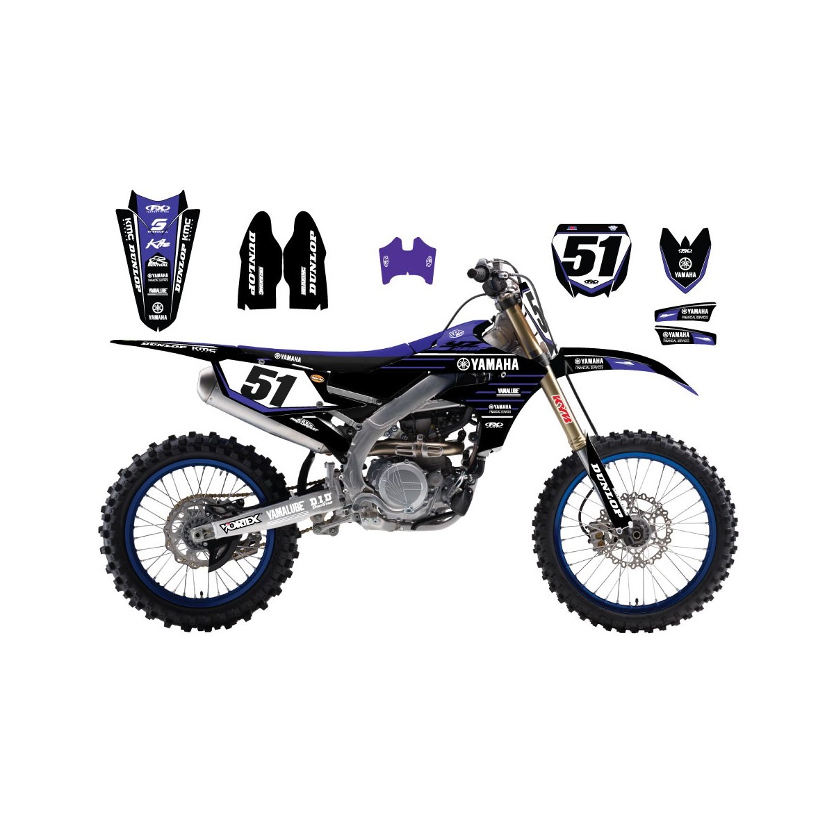 Kit déco complet FX 2020 Yamaha Factory 