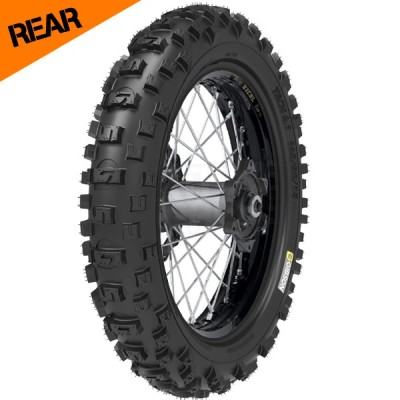 Pneu arrière Enduro FIM GIBSON tyre technology 6.1 SOFT 