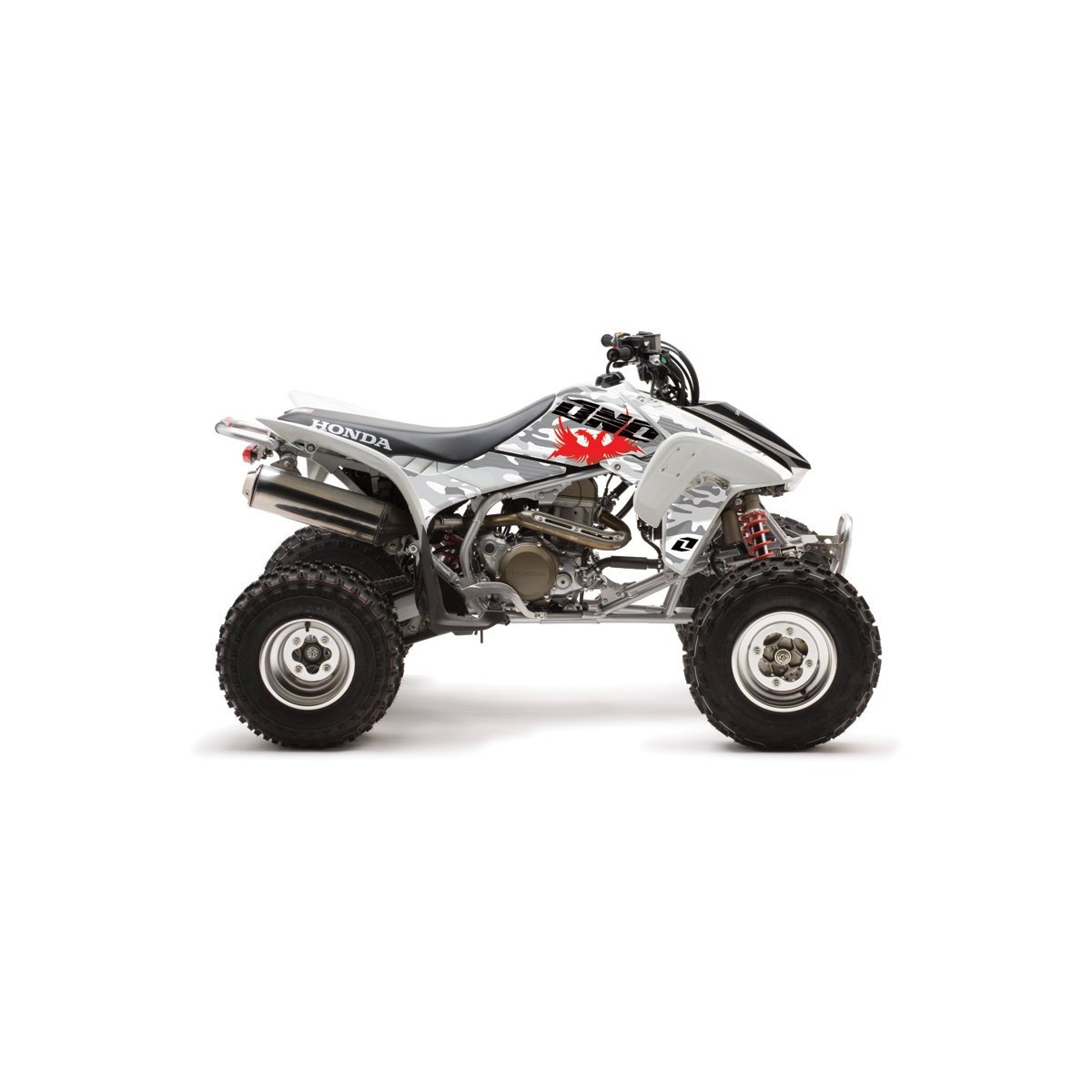 Kit déco One TRXR 450 Camo blanc 