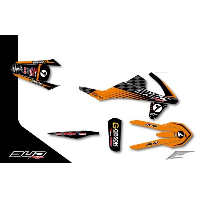 Kit déco Bud Racing Checkers KTM 