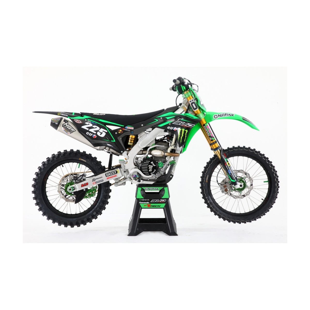 Kit déco complet Team BUD racing 18 