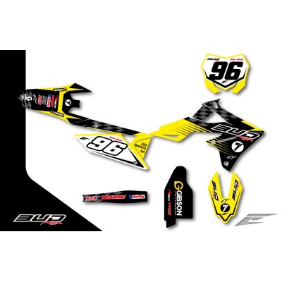 Kit déco BUD "Checkers" SUZUKI 