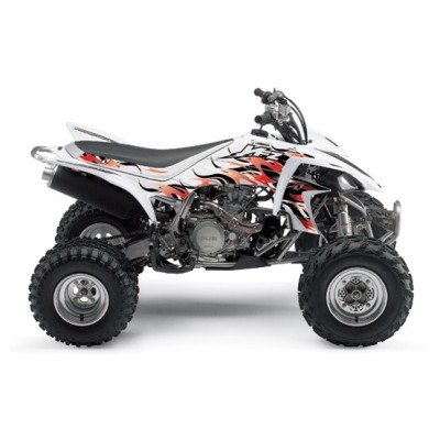 Kit déco One 450 YFZ  flamme blanc 