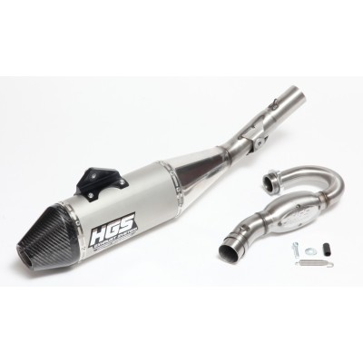 Ligne Echappement 4T Complète Bud/HGS SX  