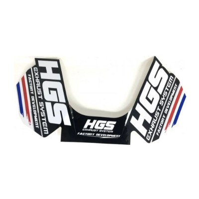 Autocollant HGS pour silencieux 4 Temps 