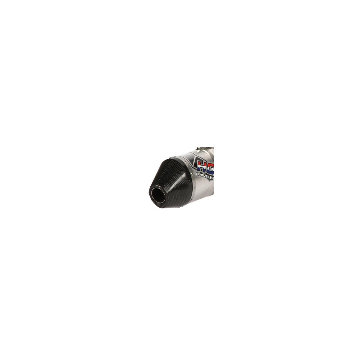 Embout carbone pour echappement HGS 4 temps 