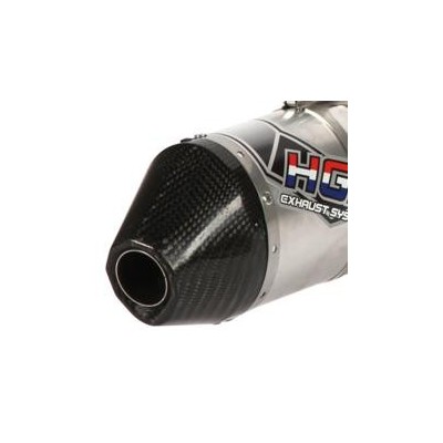 Embout carbone pour echappement HGS 4 temps 