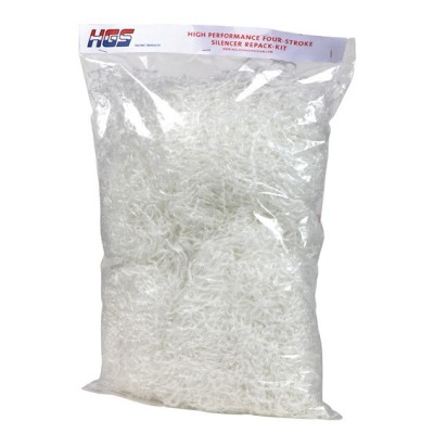 Pack laine de roche pour silencieux 4 Temps en fil 
