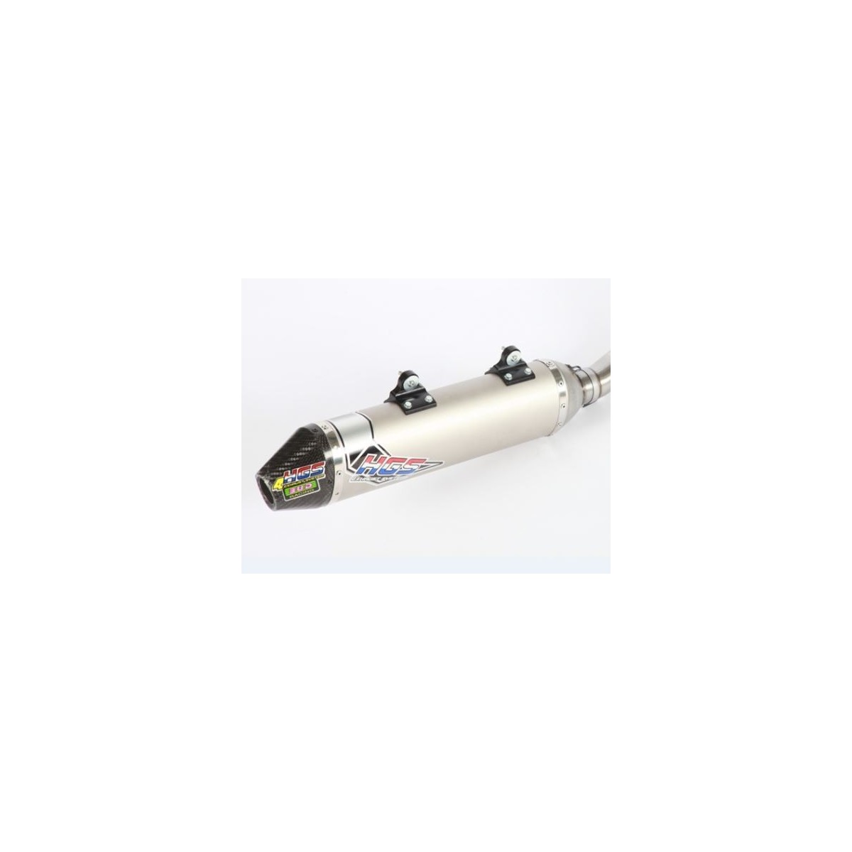 Silencieux HGS 4 Temps Conical avec Embout Carbone 