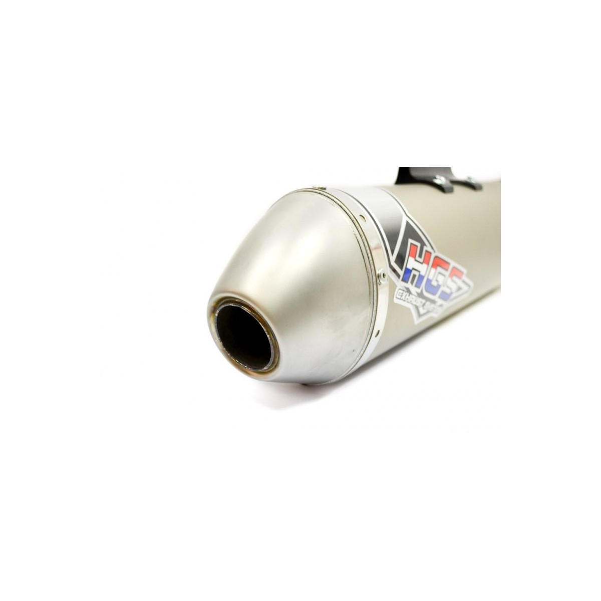 Silencieux de rechange HGS 4temps avec embout inox 