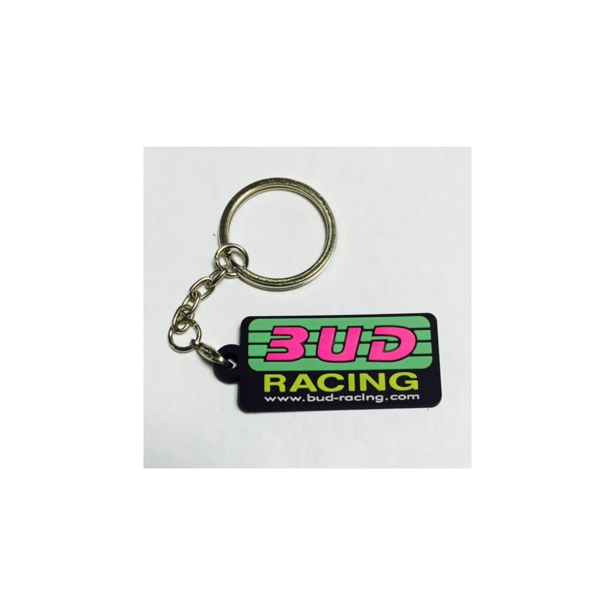 Porte Clefs Bud Racing Logo 