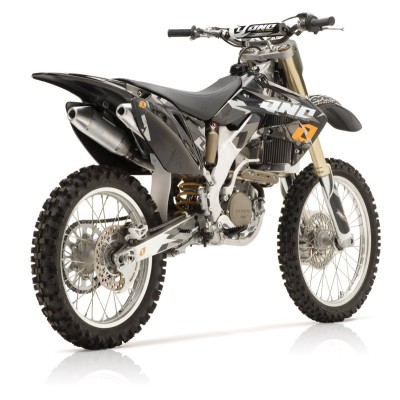 Kit Complet plastiques + stickers Honda Camo Noir 
