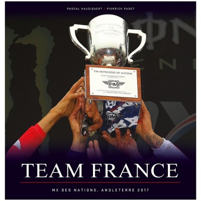 Livre "Motocross Des Nations Team France" Pierrick PAGET 