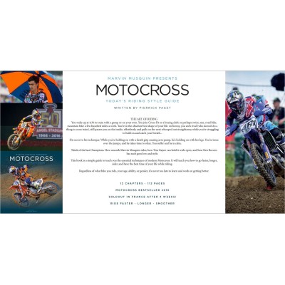 Livre "Motocross Today's Riding Style Guide" MARVIN MUSQUIN 