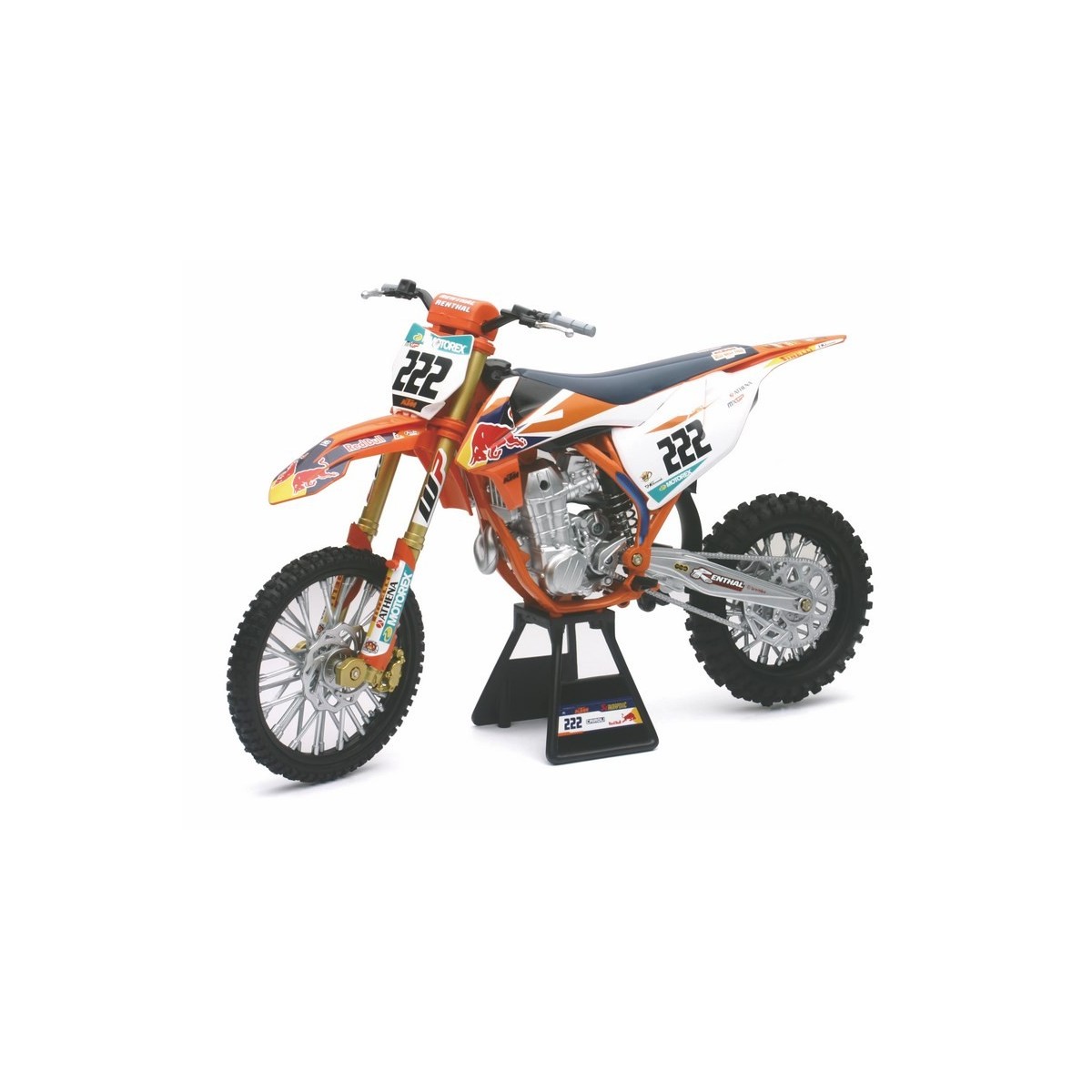 KTM 450 SX-F Réplica CAIROLI 1/6 NewRay (35X20cm) 