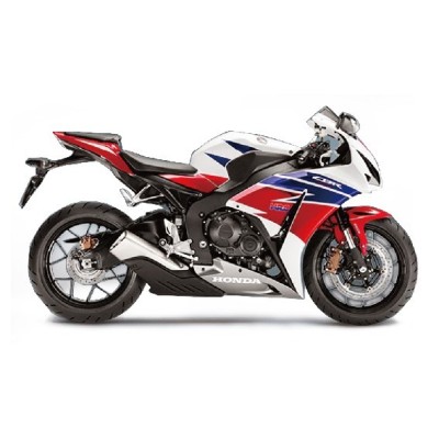 Miniature Newray Honda CBR 1000RR 2015 Bleu/blanc/rouge 1/12° 