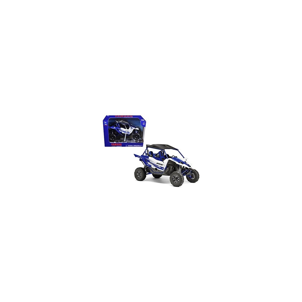 Miniature Yamaha YXZ 1000 R SSV Bleu 1/18° 