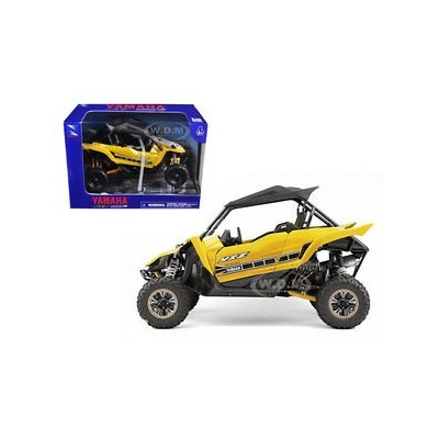 Miniature Yamaha YXZ 1000 R SSV jaune 1/18° 