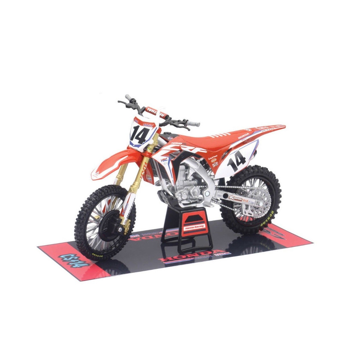 Honda CRF 450 HRC Racing Team Cole SEELY 14 réplica 1/12° NewRay 