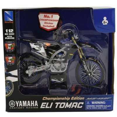 Yamaha 450 YZF Eli TOMAC 1/12° NewRay 