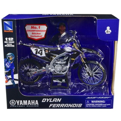 Yamaha 450 YZF Dylan FERRANDIS 1/12° NewRay 