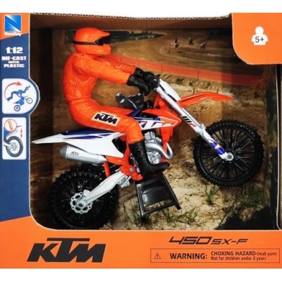 KTM 450 SX-F Newray 1/12° (18x10cm) 