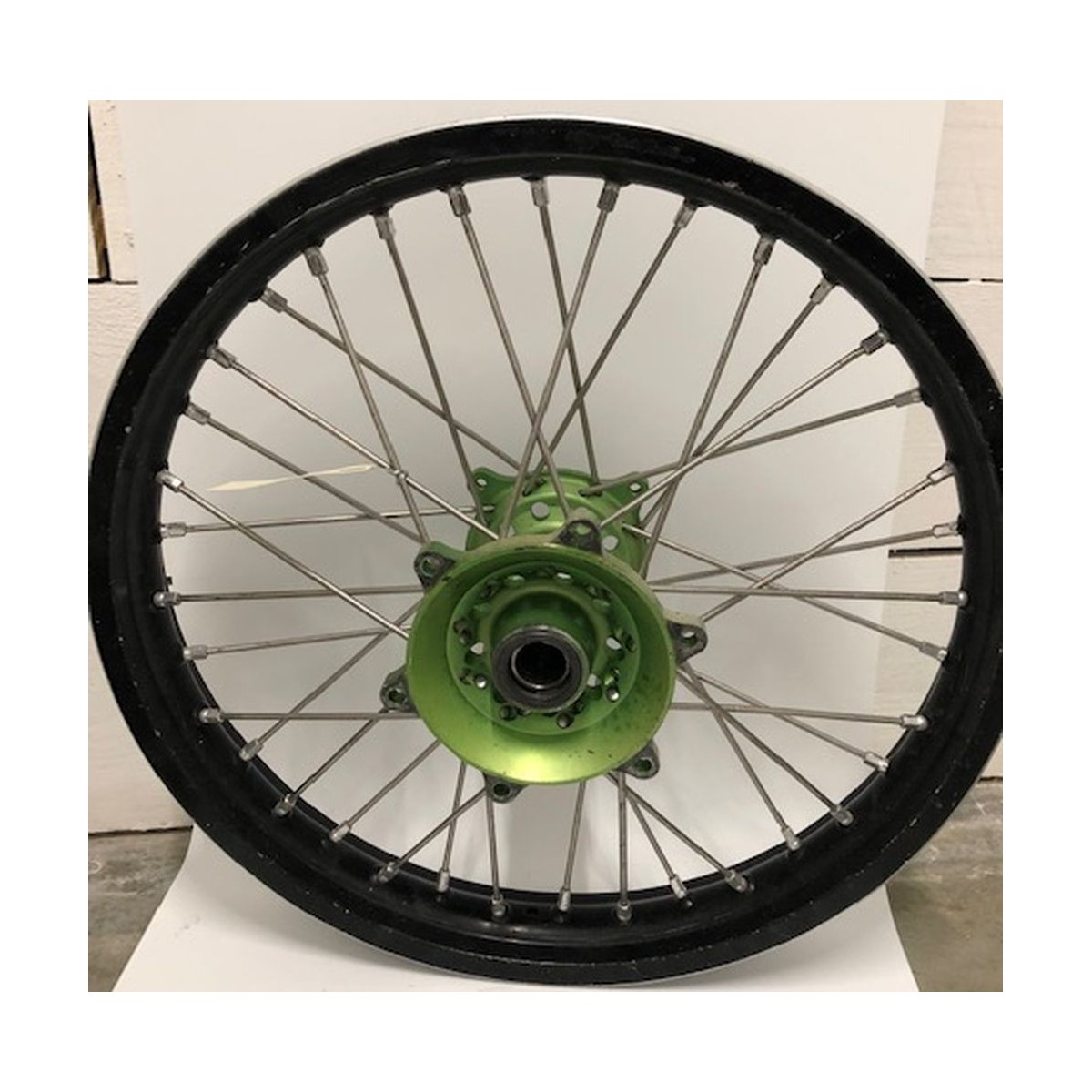 Roue arriere Bud Racing KX/F occasion Vert/Noir 