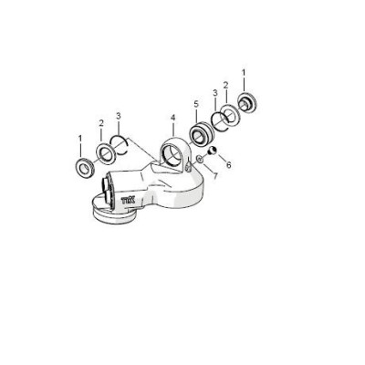 Pièces de tête d'amortisseur Ohlins 