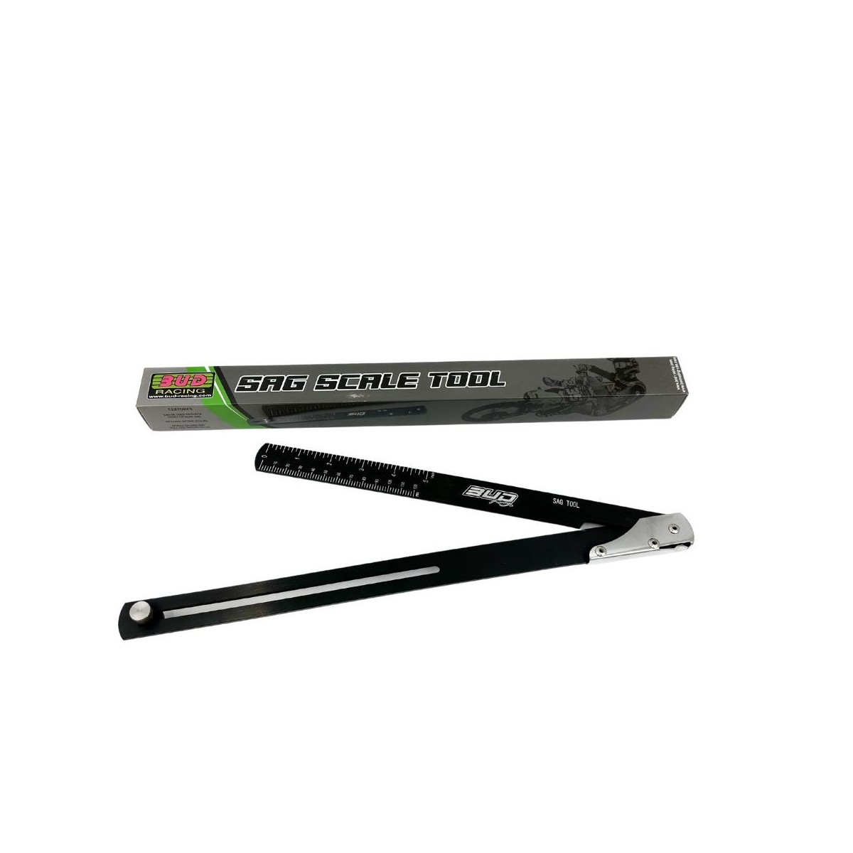 Règle de mesure pour précharge d'amortisseur 