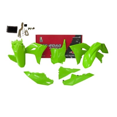 Kit plastique complet 450 KX 24 + Kit adaptateur pour KXF 250 21/24 & 450 19/23 