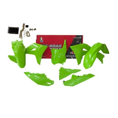 Kit plastique complet 450 KX 24 + Kit adaptateur pour KXF 250 21/24 & 450 19/23 