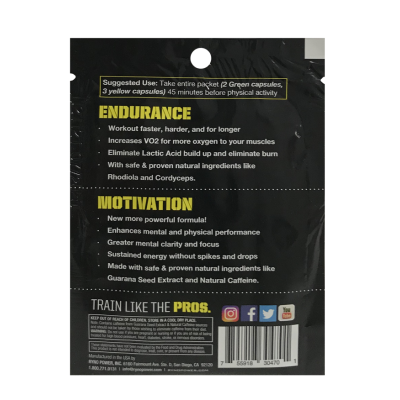 Pre-Race Pack Ryno Power(5 capsules)  