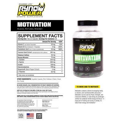 Pre-Race Pack Ryno Power(5 capsules)  