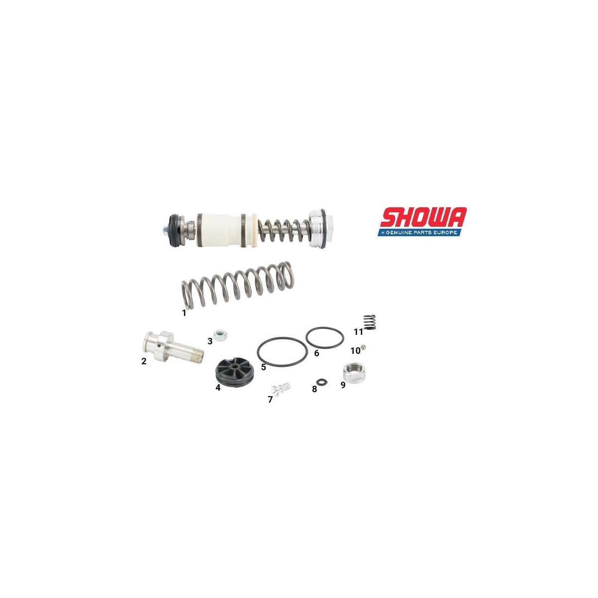 Showa fork piston rod B 