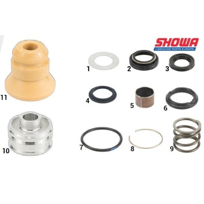 Showa seal head and stopper rubber 
