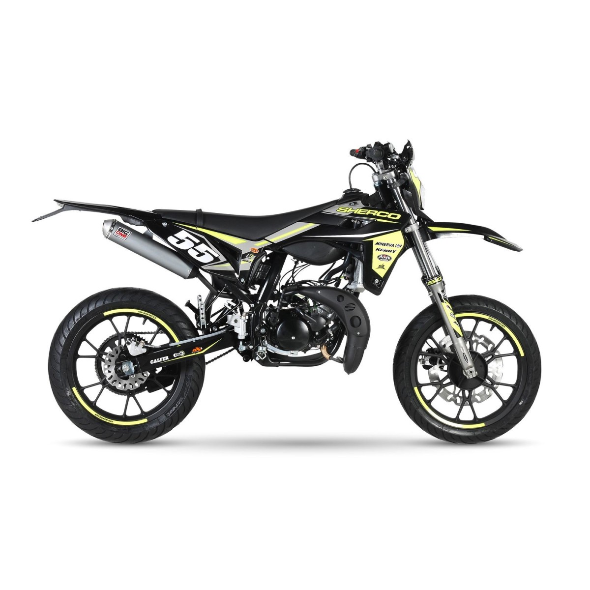 Moto Sherco 50cc Silver SM-R 