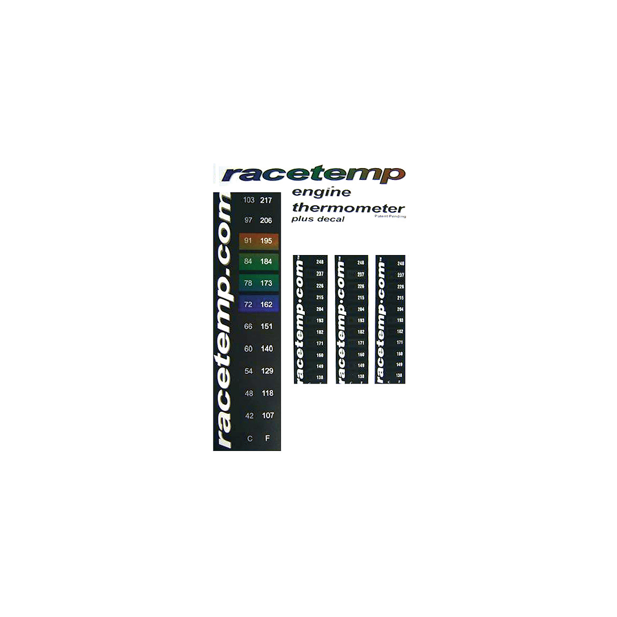 Sticker temperature (pack de 3) 